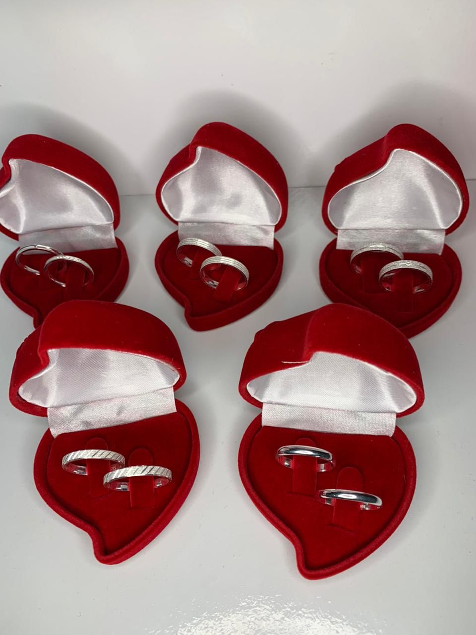 5 Pares De Alianças